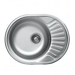 Virtuves izlietne Kromevye Rondo 570x450 mm, EC157