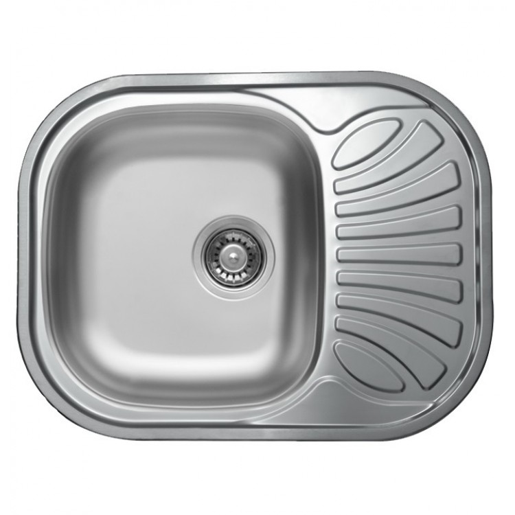 Virtuves izlietne Kromevye Bianca 620x480mm, EC305