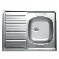 Virtuves izlietne Kromevye Lay-On 800x600mm, S120L