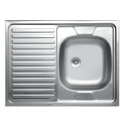 Virtuves izlietne Kromevye Lay-On 800x600mm, S120L