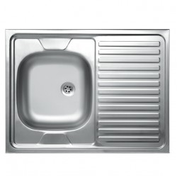 Virtuves izlietne Kromevye Lay-On 800x600mm, S120R