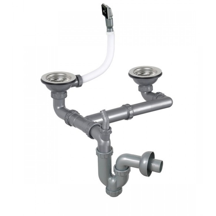 Kromevye Virtuves izlietnes sifons S730K