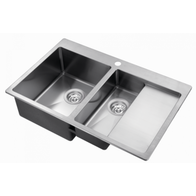 Virtuves izlietne HELIKA LUNA 78x50cm, LUN151N-L