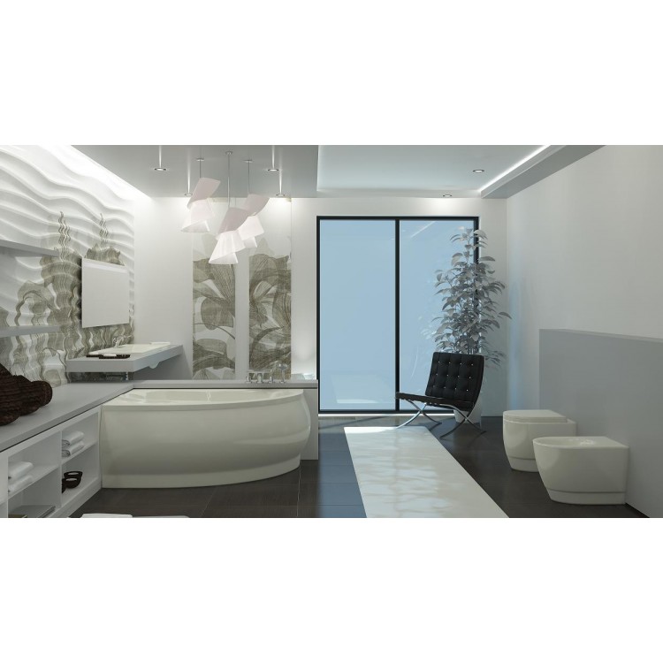 Stūra vanna Vispool LAGO 153x106