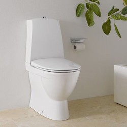 Tualetes pods Laufen Kompas ar vāku, universāls izvads 827152/891151