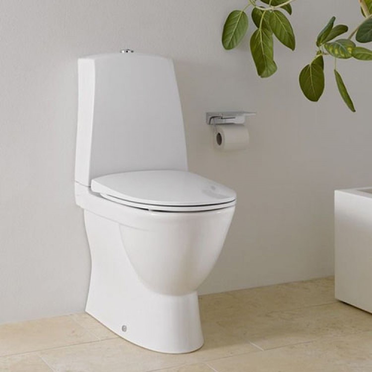 Tualetes pods Laufen Kompas ar vāku, universāls izvads 827152/891151