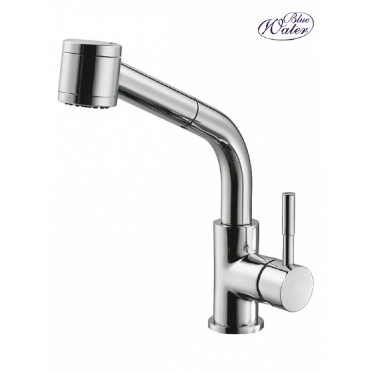 Virtuves izlietnes maisītājs BLUE WATER LAURA, hroms