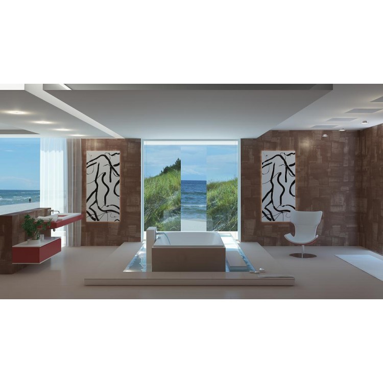 Taisnstūra vanna Vispool LIBERO DUO 190x120cm