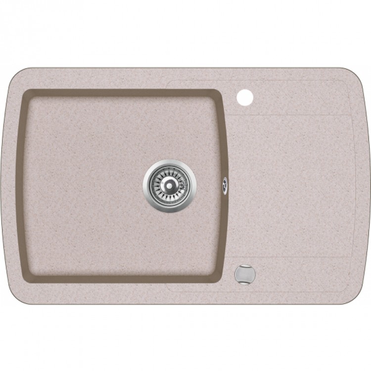 Virtuves izlietne HELIKA LIRA 780x500 mm, SQL101AW-110