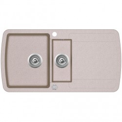 Virtuves izlietne HELIKA LIRA 960x500 mm, SQL151AW-110