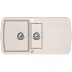 Virtuves izlietne HELIKA LIRA 960x500 mm, SQL151AW-111