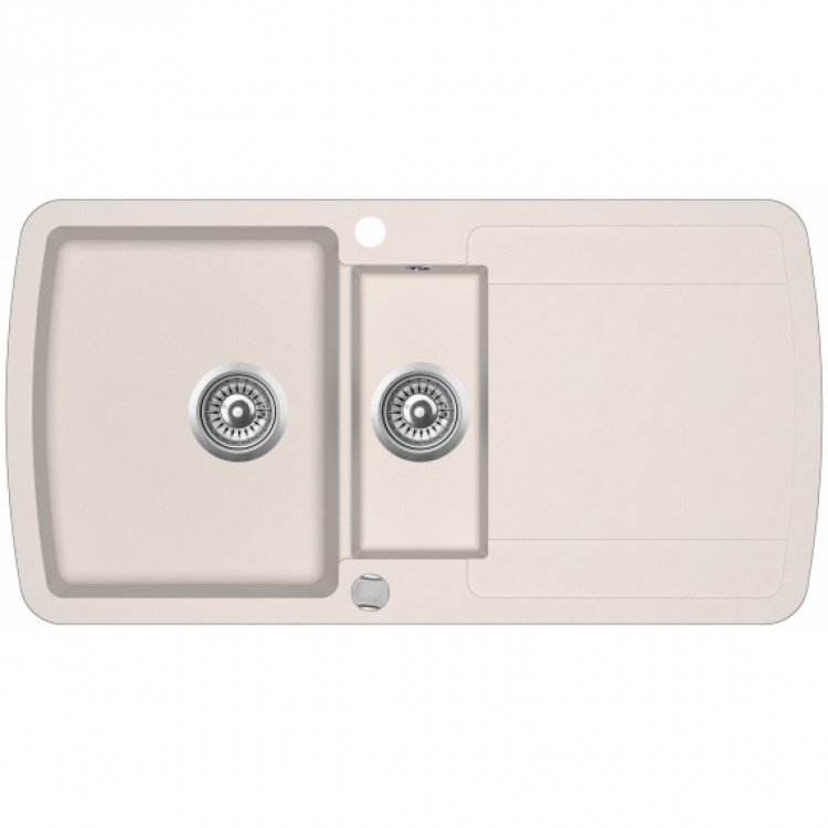 Virtuves izlietne HELIKA LIRA 960x500 mm, SQL151AW-111