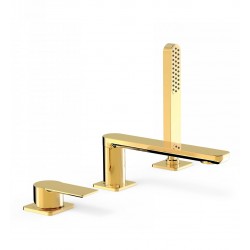 Vannas maisītājs uz vannas malas LOFT colors TRES 3-daļīgs 20016203OR