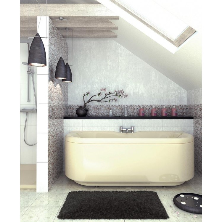 Taisnstūra vanna Vispool LONDRA 170x76