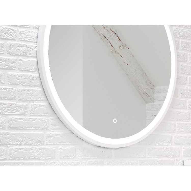 Spogulis rāmī ar LED apgaismojumu Kame LOTUS ROUND 80cm, MFL/80-80R