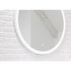 Spogulis rāmī ar LED apgaismojumu Kame LOTUS ROUND 80cm, MFL/80-80R