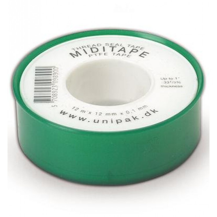 Lenta vītņu savienojuma blīvēšanai MIDITAPE