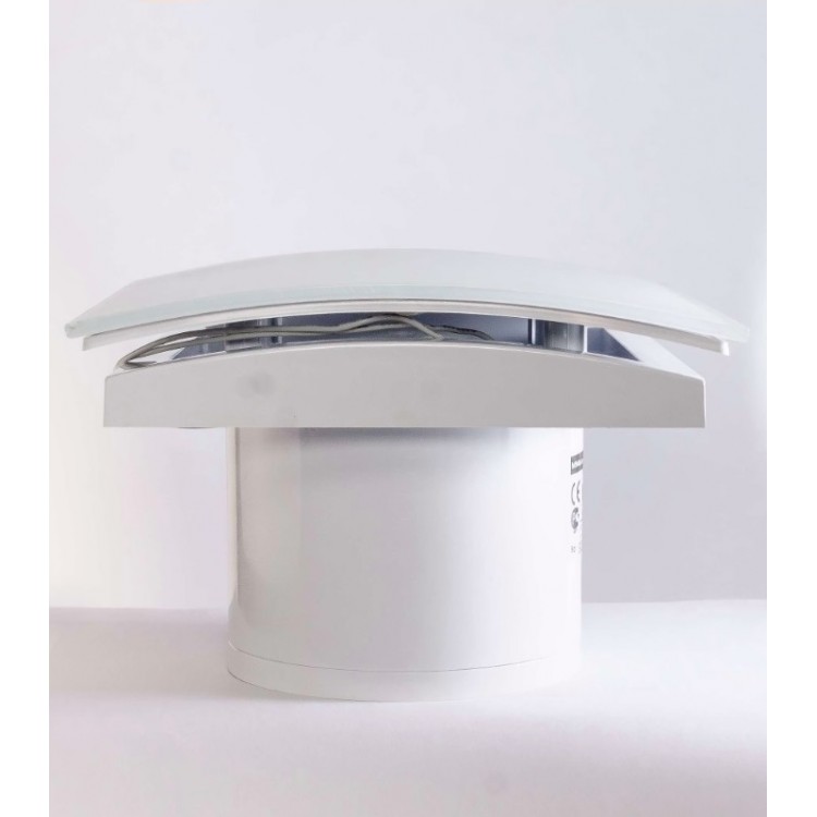 Sadzīves ventilators MMotors JSC MMP D100 105 TH, balts