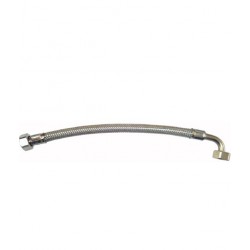 Lokanais nerūs. tērauda pievads 1/2x3/4 FF ar līkumu 50cm