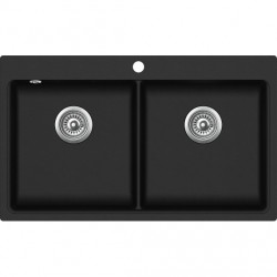 Virtuves izlietne HELIKA MAGNA 850x510 mm, SQM200AW-601