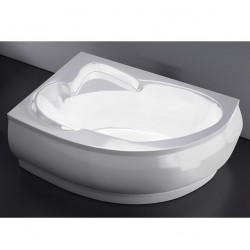 Stūra vanna Vispool MAREA 1736x1180mm