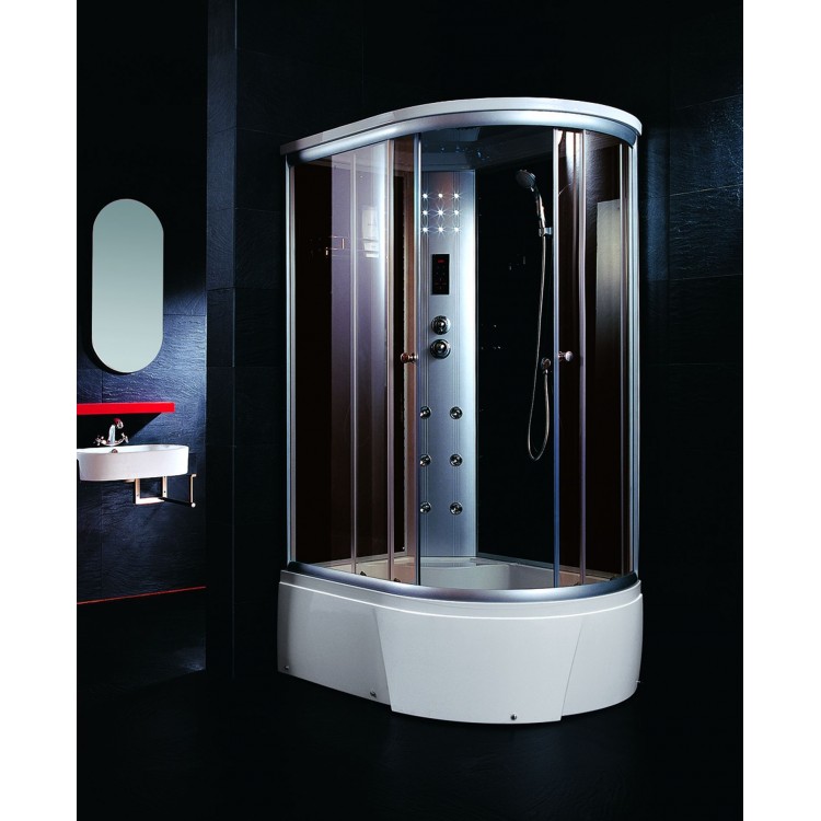 Masāžas dušas kabīne AQUALINE 120x85cm L, L01T18L