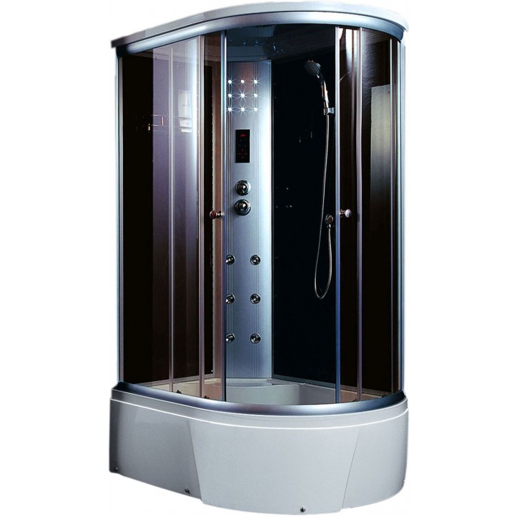 Masāžas dušas kabīne AQUALINE 120x85cm L, L01T18L