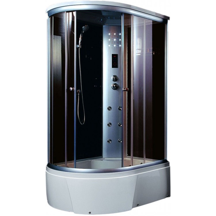 Masāžas dušas kabīne AQUALINE 120x85cm L, L01T18R