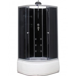 Masāžas dušas kabīne AQUALINE 90x90cm L, L01MS08