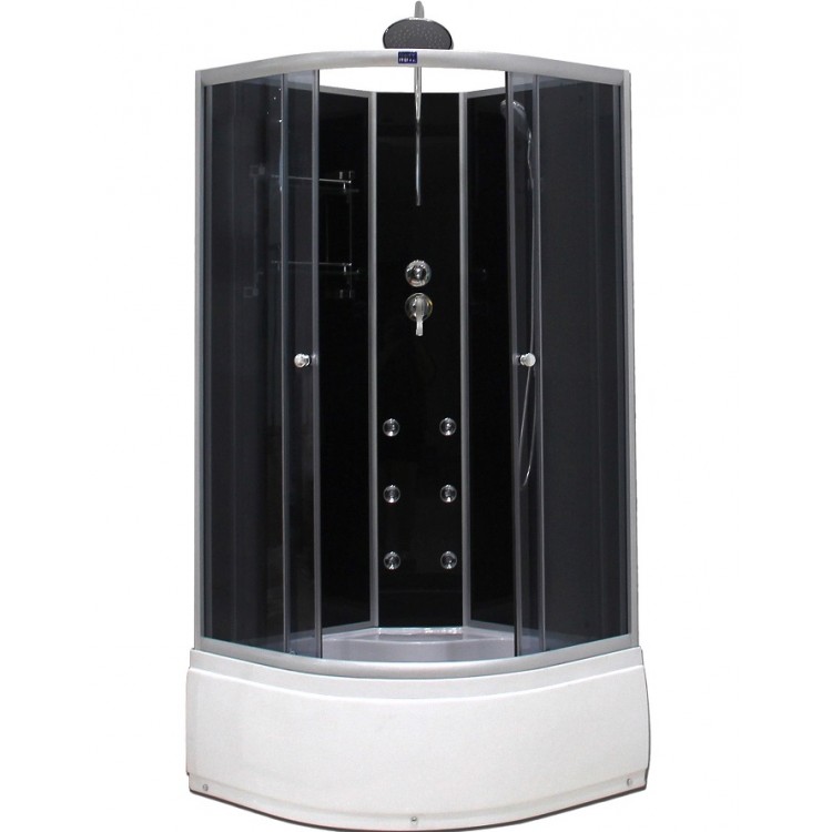 Masāžas dušas kabīne AQUALINE 90x90cm L, L01MS08