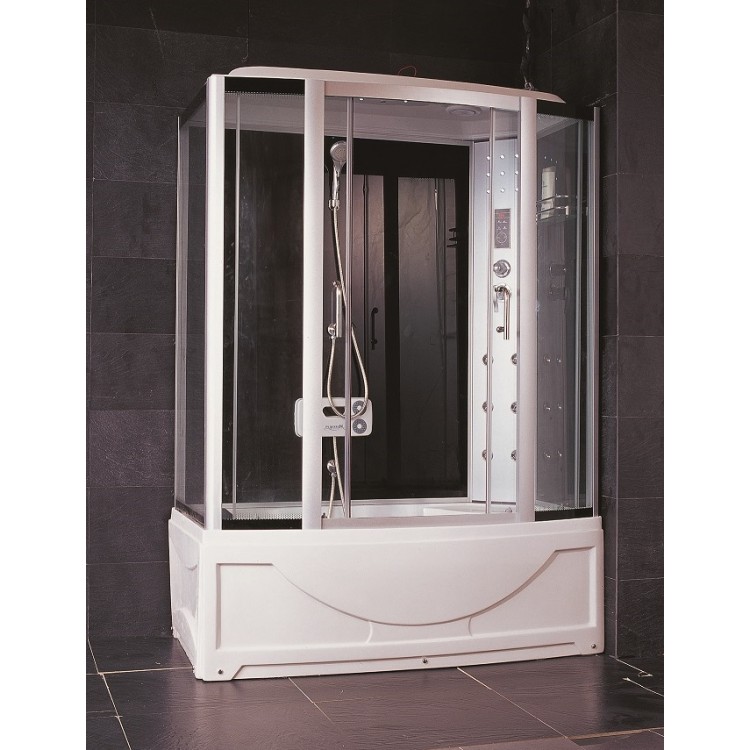 Masāžas dušas kabīne AQUALINE 150x90cm R, L01Z15R