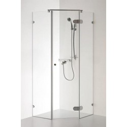 Dušas stūris piecstūru Baltijos Brasta NIDA 100x100cm