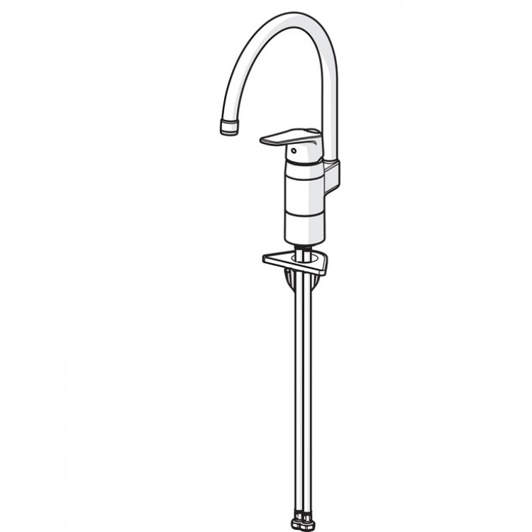 Virtuves izlietnes maisītājs ORAS VEGA 1838FG-33