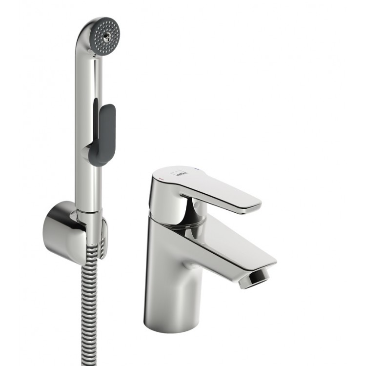 Izlietnes maisītājs ar bidetta rokas dušu ORAS SAGA 3912F