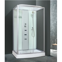 Masāžas dušas kabīne AQUALINE 120x80cm, L013060