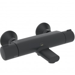 Vannas un dušas termostata maisītājs ORAS NOVA, melns matēts 7462U-33