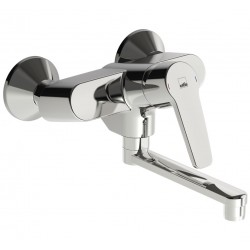 Izlietnes maisītājs no sienas ORAS SAGA, hroms 3915Y