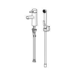 Izlietnes maisītājs ar bidetta rokas dušu ORAS INSPERA 3012F