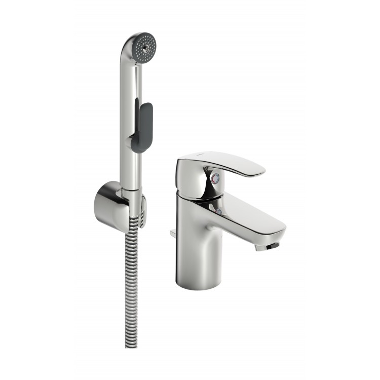 Izlietnes maisītājs ar bidetta rokas dušu ORAS SAFIRA 1008F