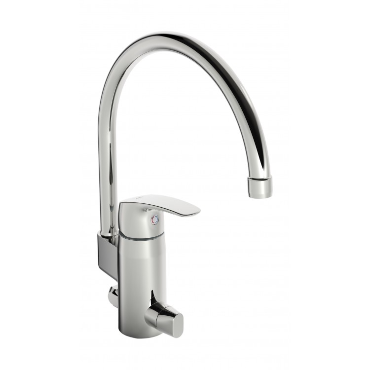 Virtuves izlietnes maisītājs ar ventili ORAS SAFIRA, 1057F