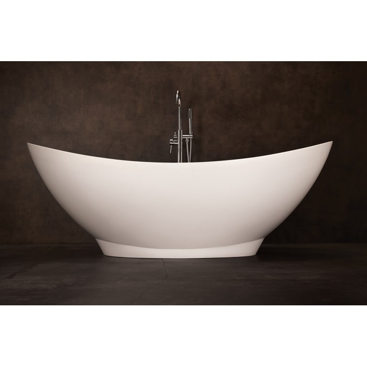 Brīvi stāvoša vanna PAA FELICE 1945x830, silkstone, matte caffelatte