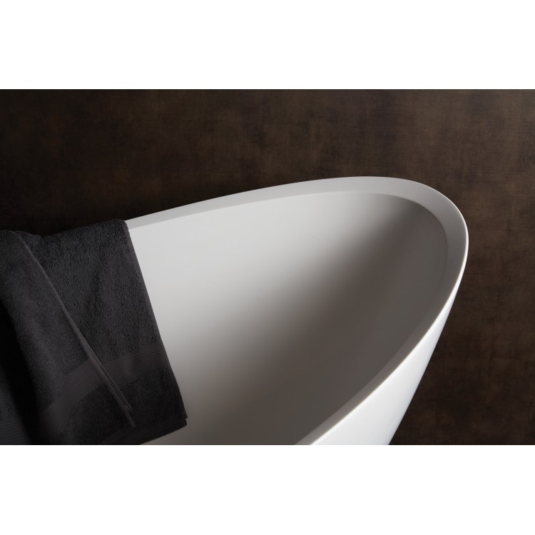 Brīvi stāvoša vanna PAA FELICE 1945x830, silkstone, matte caffelatte