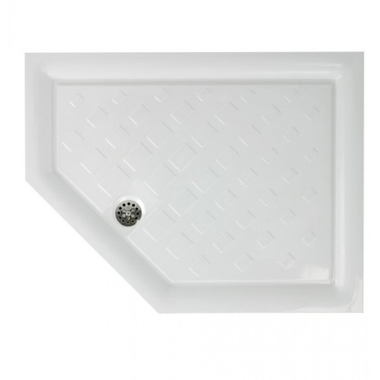 Dušas paliktnis piecstūru PAA PPV 24X 70x90cm, balts