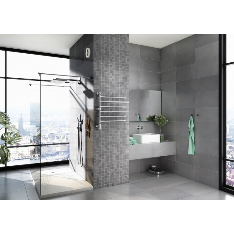 Elektriskais dvieļu žāvētājs PAX Flex I 6/550 60W, nerūsējošais tērauds