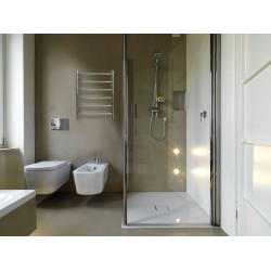 Elektriskais dvieļu žāvētājs PAX Salsa Timer 55W, ner. tērauds