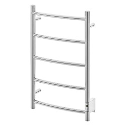 Elektriskais dvieļu žāvētājs PAX Samba Timer 40W, ner. tērauds