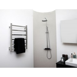 Elektriskais dvieļu žāvētājs PAX Tango 50W, ner. tērauds