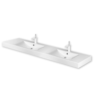 Vannas istabas dubultā izlietne PAA LONG STEP DUO 200x49cm