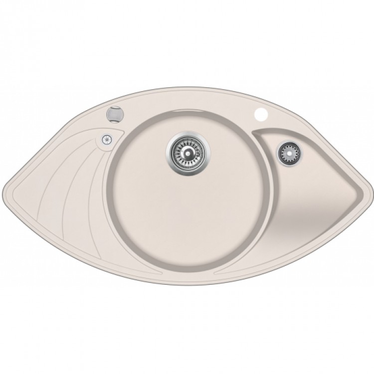 Virtuves izlietne HELIKA PAPILLON 945x505 mm, SCP151AW-111