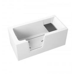 Vanna ar durtiņām Polimat VOVO 140x70 cm, 00276